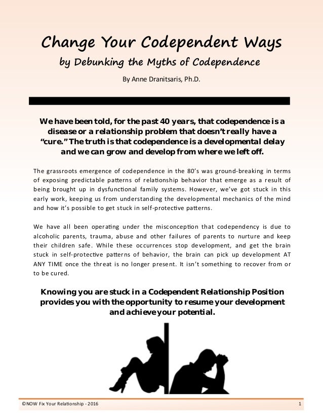 How to break a codependent relationship